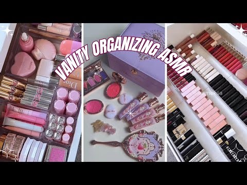 Satisfying ASMR Makeup Vanity Organizing Compilation 🎀💗 | TikTok Restocking Organizer 🙌🏻🔥