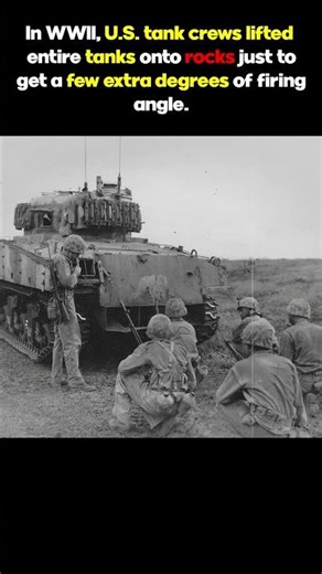 Why Tank Crews Lifted Their Tanks #Tanks #MilitaryHistory #Army