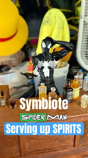 Spider-Man is at the BAR…