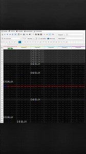 Melancholic breakcore track in OpenMPT tracker #shorts #breakcore #ambient