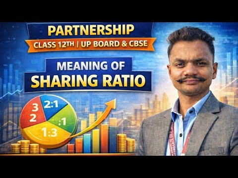 Meaning of Sharing ratio| what is sharing ratio? By Govind sir