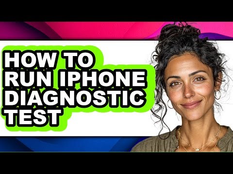 How to Run Iphone Diagnostic Test - Step by Step