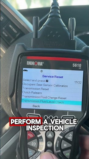 Reset Your Transmission at Home with the Innova 5610