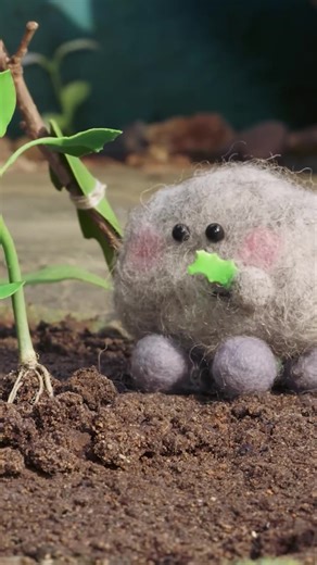 Gardening Adventures with Fluff: A Snack Time Story