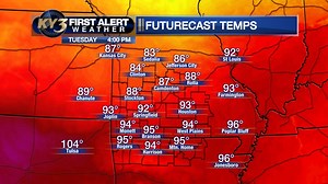 2.6K views · 32 reactions | One last hot day is forecast Tuesday then cooler weather arrives. | KY3 Weather | Facebook