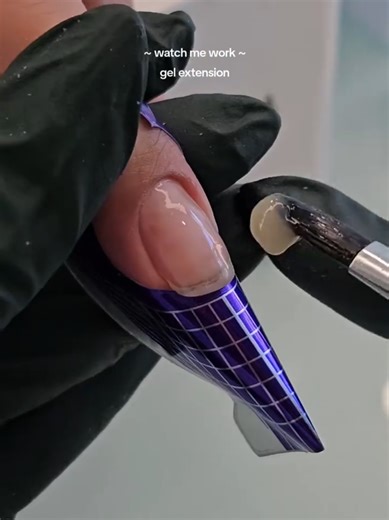 Gel Nail Extension Tutorial for Broken Nails