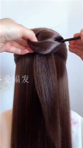 Elegant Half-Up Hair Twist Tutorial 💇‍♀️✨