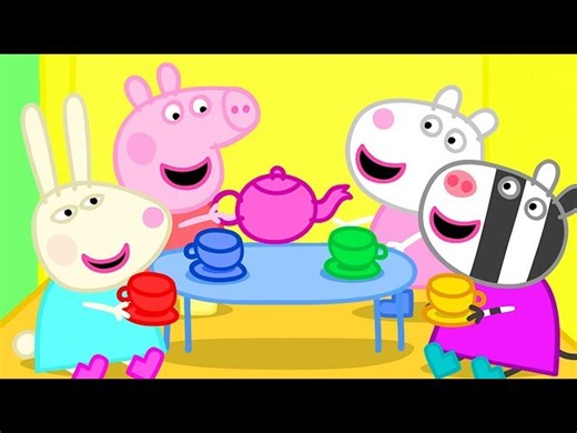 Peppa Pig - Peppa Has A Tea Party In Her Tree House