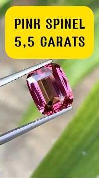 THIS PINK SPINEL FROM LUC YEN WILL SURPRISE YOU #shorts #gemstone #jewellery