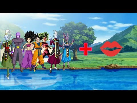 Dragon Ball character kiss 💋 😘 mode