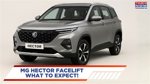 New MG Hector SUV Facelift Launch Soon - Major Changes To Expect!