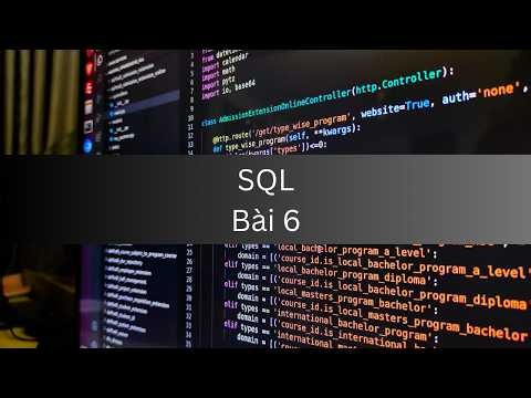 SQL Bài 6 - CTE Và Window Function