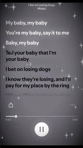 i bet on losing dogs by Mitski || slowed + reverbed #music #lyrics #mitski #aesthetic #subscribe #hh