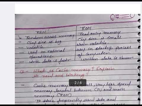 Most expected 4-marks descriptive questions