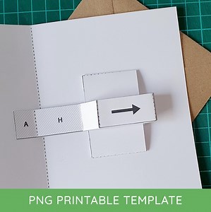 Inverse Movement Printable Pop-up Card Mechanism - DIY Pop-up Card Template as Digital Download - Etsy Canada
