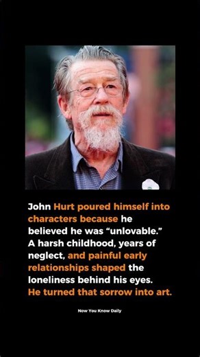 THE HEARTACHE THAT DROVE JOHN HURT
