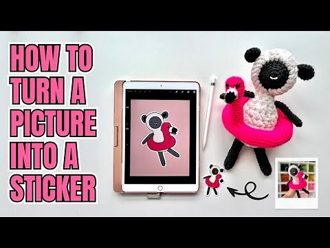How to Turn a Picture into a Sticker- Easy Sticker Tutorial