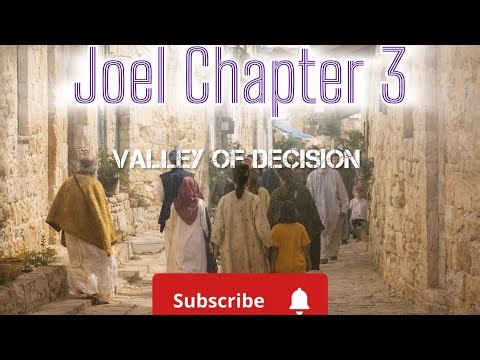 JOEL CHAPTER 3 — The Valley of Decision | A Prophetic Reading (KJV)|@sendmeradio