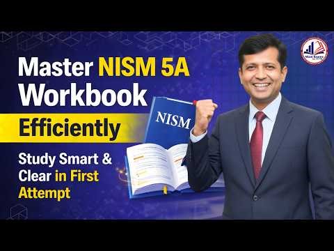 Master NISM Series V-A Workbook Efficiently 📘 | Study Smart & Clear in First Attempt (2026) 🥳