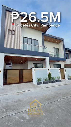 𝐒𝐔𝐒𝐓𝐀𝐈𝐍𝐀𝐁𝐋𝐄 𝐁𝐑𝐀𝐍𝐃-𝐍𝐄𝐖 𝐒𝐌𝐀𝐑𝐓 𝐇𝐎𝐌𝐄 𝐖𝐈𝐓𝐇 𝐒𝐎𝐋𝐀𝐑 𝐏𝐎𝐖𝐄𝐑 𝐅𝐎𝐑 𝐒𝐀𝐋𝐄 📍 Forest Parkhomes North, Angeles City Selling Price: ₱24,000,000 Cash Price (Until Dec 22) ₱26,500,000 Bank Financing Cash or Bank Financing Lot Area: 150 sqm Floor Area: 258 sqm Features: ✅ Fully Furnished Brand-New Smart Home ✅ 15kW Solar Power System with 680Ah Battery ✅ Dual-Glazed Windows with Argon Gas ✅ 4 Bedrooms (All Ensuite) ✅ 5 Toilet & Baths Powder Room ✅ Heated Dipping Pool 