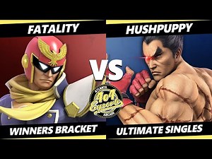 4o4 Smash Night 58 - Fatality (Captain Falcon) Vs. Hushpuppy (Kazuya) SSBU Ultimate Tournament
