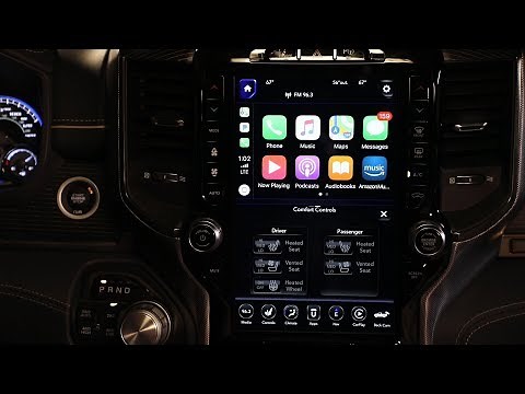 2019 Ram 1500 adds Apple CarPlay Android Auto to Uconnect system