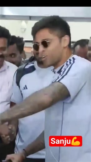 Sanju ki batting dekh surya bodyguard bangya😊 #cricket #t20worldcup #india