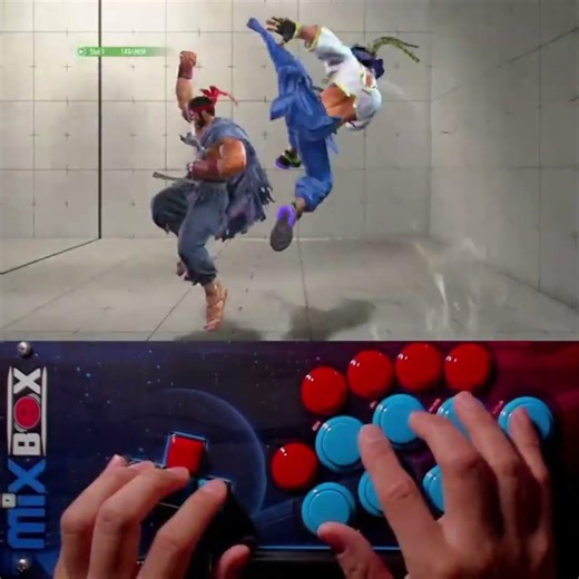 DPs aren't just anti-airs anymore—they’re stylish 'parries' #PlaywithMixbox