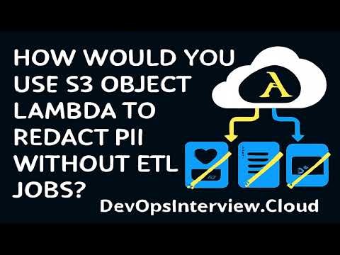 S3 Object Lambda: Redact PII from Legacy Data Without ETL
