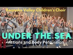 "Under The Sea" Body Percussion and Fun Actions | Come Dance Along!