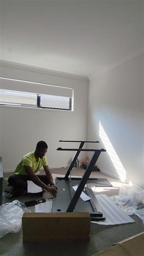 Unboxing Furb L-Shaped Gaming Computer Desk