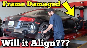 63K views · 940 reactions | MythBusters!? Is it True that a Salvage Car with Frame Damage will never drive in a straight line or be able to be aligned again? Let's find out... | Samcrac | Facebook