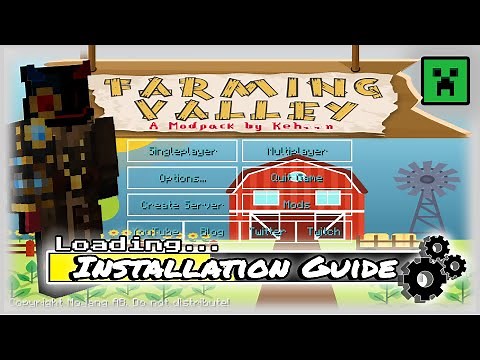 How To Download and Install Farming Valley Modpack for Minecraft