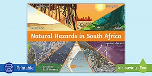 Natural Disasters in South Africa Poster