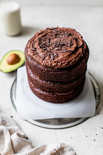 Chocolate Avocado Cake