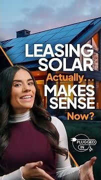 Leasing solar actually...makes sense now?