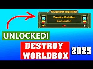 How to Unlock DESTROY WORLDBOX Achievement in WorldBox – Fast & Easy (2025 Guide)