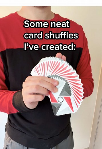 Because normal shuffles are overrated. #cardistry #fyp #cardshuffling #thevirts