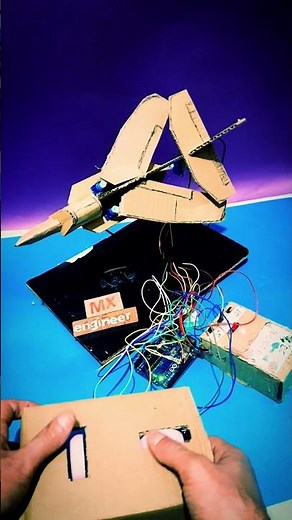 make ariplane project with arduini and servo #handmade #diycrafts #arduino #arduinoproject