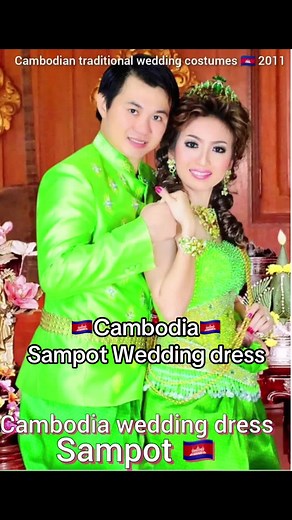 Discover the Beauty of Cambodia Sampot Wedding Dresses