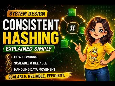 Consistent Hashing Explained Simply | System Design Interview