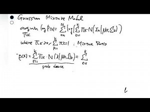 749 Gaussian Mixture Model