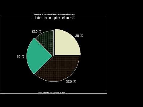 Borland Pascal. Graphics demo