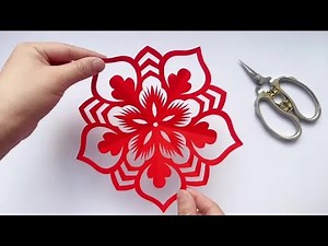Joyful paper-cutting tutorial for beginners