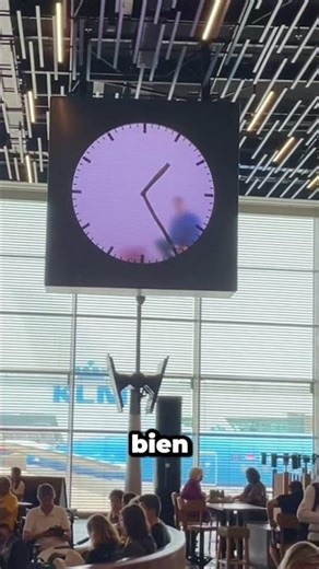 A clock with a person inside