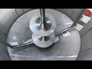 Tank-Mount Mixer | Dual High-Shear Blades and Wall Scraper | BTS Look During Testing