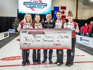 Jennifer Jones cashes in big at TSN skins game in Banff