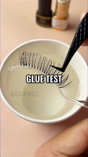 🏆Luxury Lashes Manufacturer on Instagram: "✨ Lash Strip Glue Test – Let’s See How It Stands Up! ✨ This test is a perfect way to check out how strong, durable, and waterproof your lash glue is before using it on extensions or strip lashes. 💫 So, what do you think? Do you like this type of testing method? Let us know in the comments! 👇 ✨enjoy 25% OFF on our Premium lashes.YY lashes.W lashes & All Liquids! #lashglue #lashtech #lashpro #eyelashextensions #lashgame #lashadhesive #lashlove #lashins