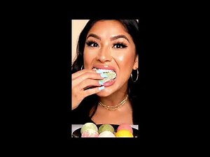 ASMR Focused 6. Soft Chewy Bites 🍡 Mochi Ice Cream ASMR Eating Sounds