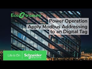 EcoStruxure Power Operation: Ch4 - Modbus Digital Tag Addressing | Schneider Electric Support